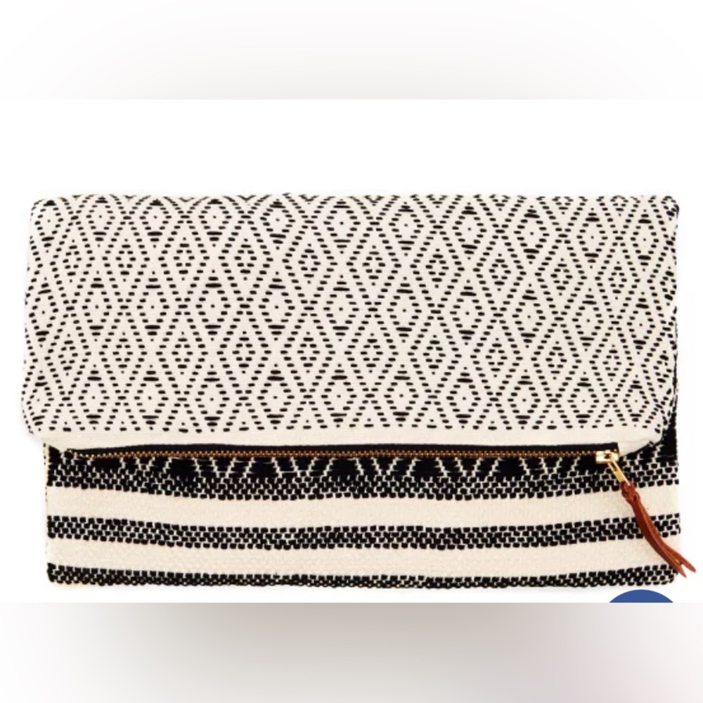 TRIBE ALIVE - Foldover Clutch Atitlán Brocade